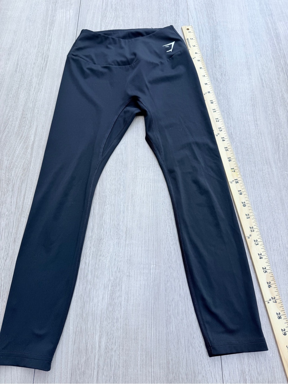 Gymshark  Black High-Waist Active Leggings